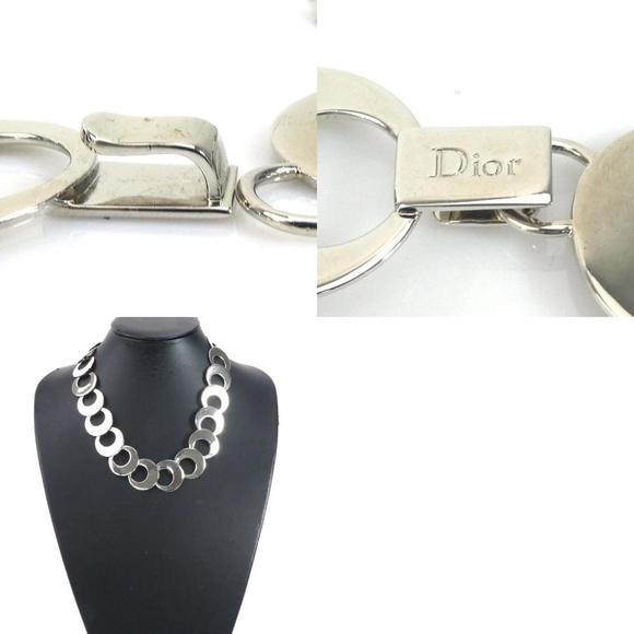 CHRISTIAN DIOR Necklace Metal Silver Ladies 55175f - Picture 5 of 5